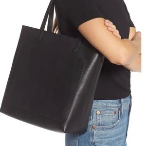 Madewell Medium Transport Leather Tote